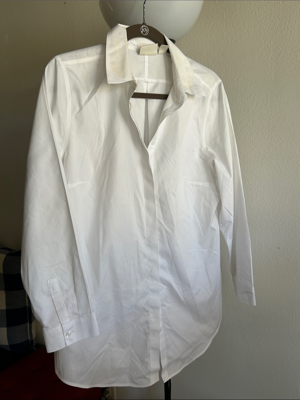Chico's White Classic Button-Front Shirt
